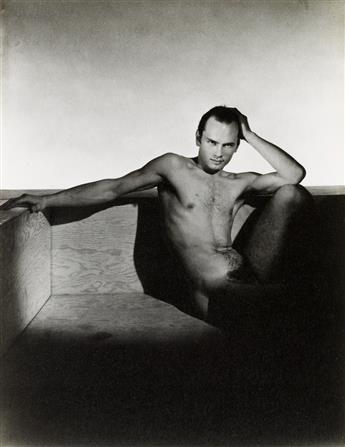 LYNES, GEORGE PLATT (1907-1955) Group of 3 photographs of Yul Brynner.